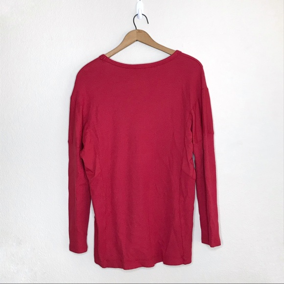 Splendid Mixed Media Thermal Knit Long Sleeve Top - Picture 9 of 10